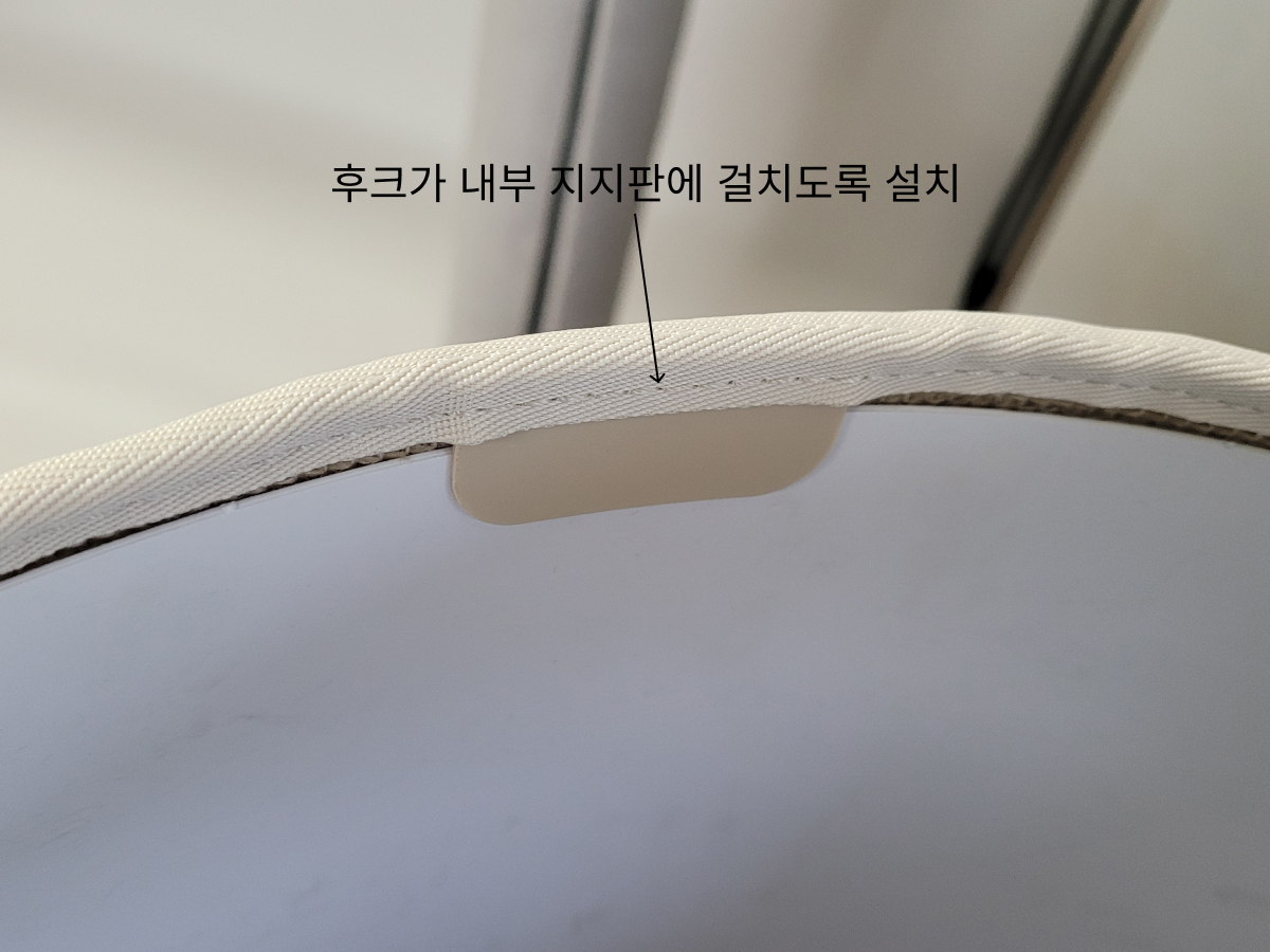 플라스틱 스트립 걸치기